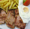 Description of the dishes on the picture